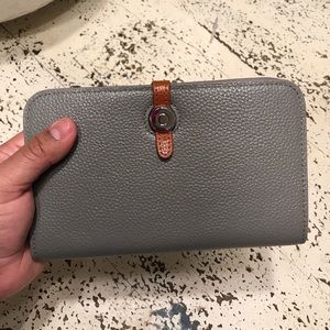 Grey & Brown Wallet